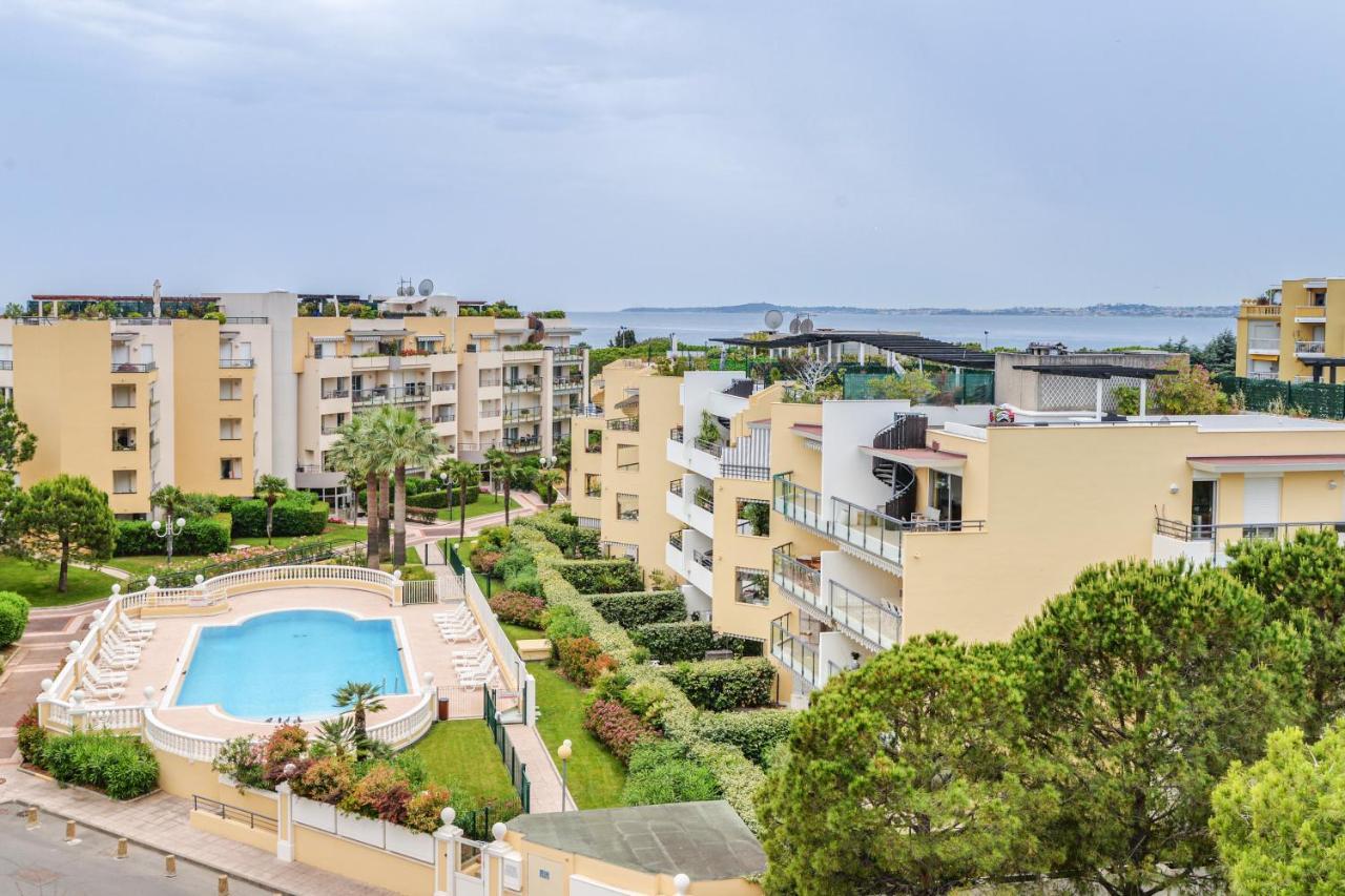 Le Lido - Piscine, Proche Plage Cagnes-sur-Mer Exteriör bild